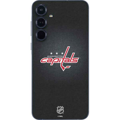 NHL Washington Capitals Black Background Galaxy A35 5G Skin