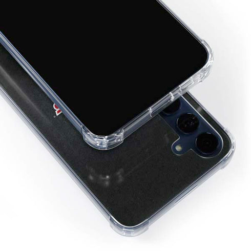 NHL Washington Capitals Black Background Galaxy A55 5G Clear Case