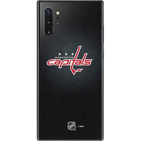 NHL Washington Capitals Black Background Galaxy Note 10 Plus Skin