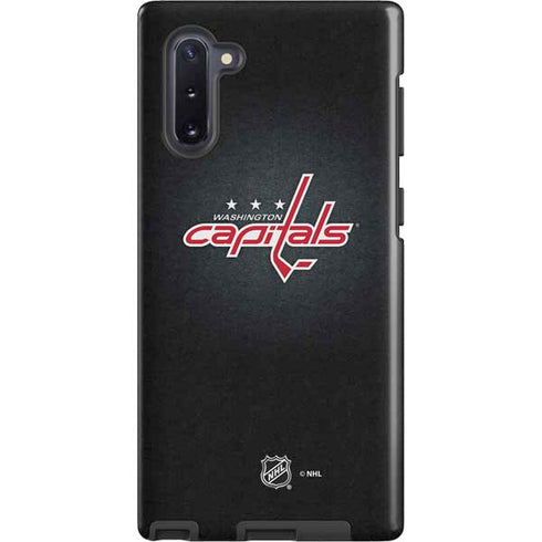 NHL Washington Capitals Black Background Galaxy Cases