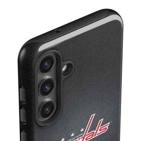 NHL Washington Capitals Black Background Galaxy S25 Plus Impact Case