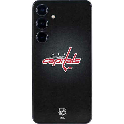 NHL Washington Capitals Black Background Galaxy S25 Plus Skin