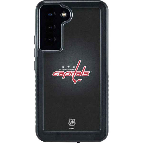 NHL Washington Capitals Black Background Galaxy S24 Plus Waterproof Case