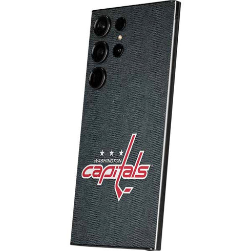 NHL Washington Capitals Black Background Galaxy S25 Ultra Skin
