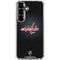 NHL Washington Capitals Black Background Galaxy S26 Clear Case