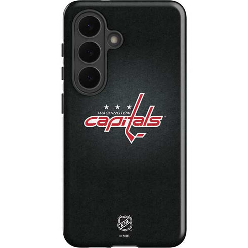 NHL Washington Capitals Black Background Galaxy S26 Impact Case