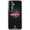 NHL Washington Capitals Black Background Galaxy S26 Plus Clear Case