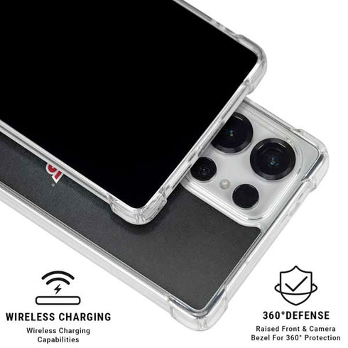 NHL Washington Capitals Black Background Galaxy S26 Ultra Clear Case