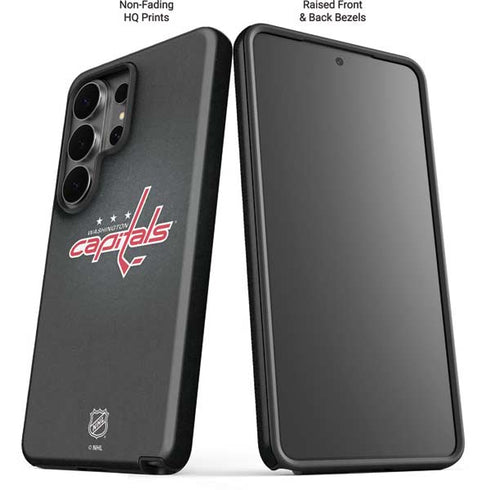 NHL Washington Capitals Black Background Galaxy S26 Ultra Impact Case