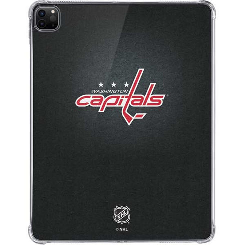 NHL Washington Capitals Black Background iPad Pro 11in (2024) Clear Case