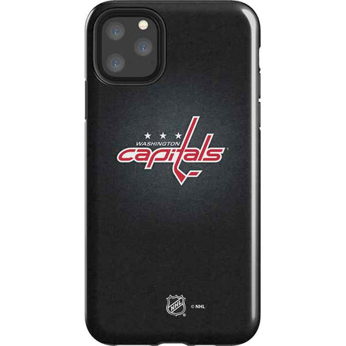 NHL Washington Capitals Black Background iPhone Cases