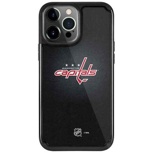 NHL Washington Capitals Black Background iPhone Cases