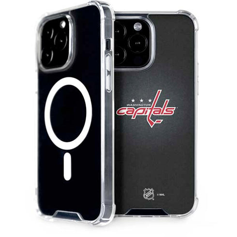 NHL Washington Capitals Black Background iPhone Cases