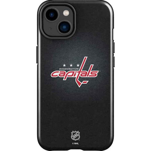 NHL Washington Capitals Black Background iPhone 15 Impact Case