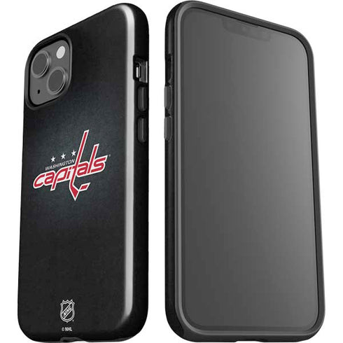 NHL Washington Capitals Black Background iPhone 15 Impact Case