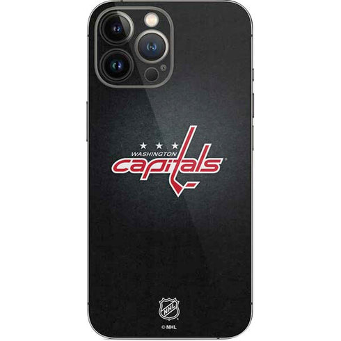 NHL Washington Capitals Black Background iPhone 15 Pro Max Skin