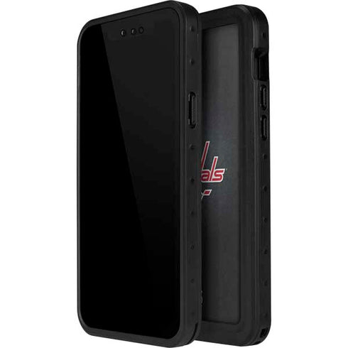NHL Washington Capitals Black Background iPhone 15 Pro Waterproof Case