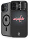 NHL Washington Capitals Black Background iPhone 16 Plus Kickstand Case