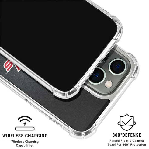 NHL Washington Capitals Black Background iPhone 16 Pro Clear Case