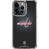 NHL Washington Capitals Black Background iPhone 16 Pro Max Clear Case