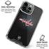 NHL Washington Capitals Black Background iPhone 16 Pro Max Clear Case