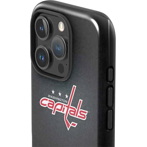 NHL Washington Capitals Black Background iPhone 16 Pro Max Impact Case