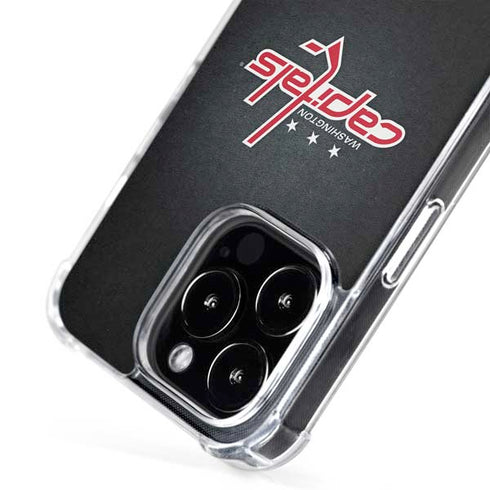 NHL Washington Capitals Black Background iPhone 16 Pro Max MagSafe Case
