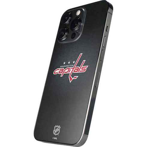 NHL Washington Capitals Black Background iPhone 16 Pro Max Skin