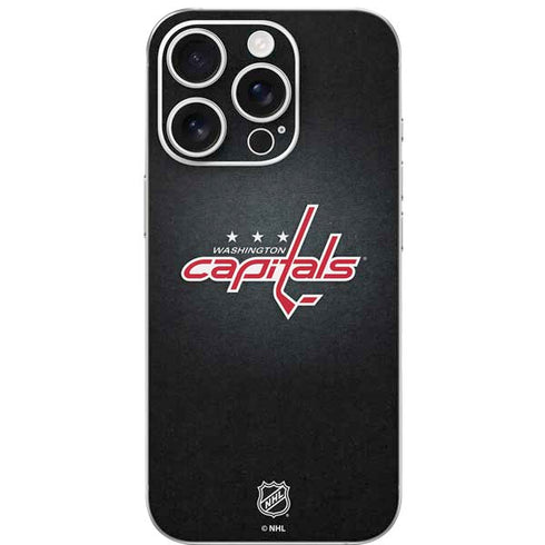 NHL Washington Capitals Black Background iPhone 16 Pro Skin
