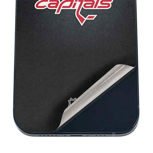 NHL Washington Capitals Black Background iPhone 16 Skin