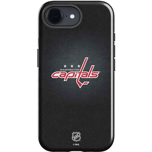 NHL Washington Capitals Black Background iPhone 16e Impact Case