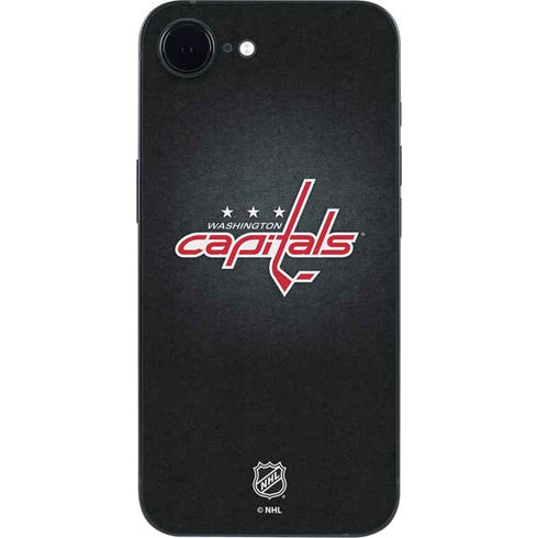 NHL Washington Capitals Black Background iPhone 16e Skin