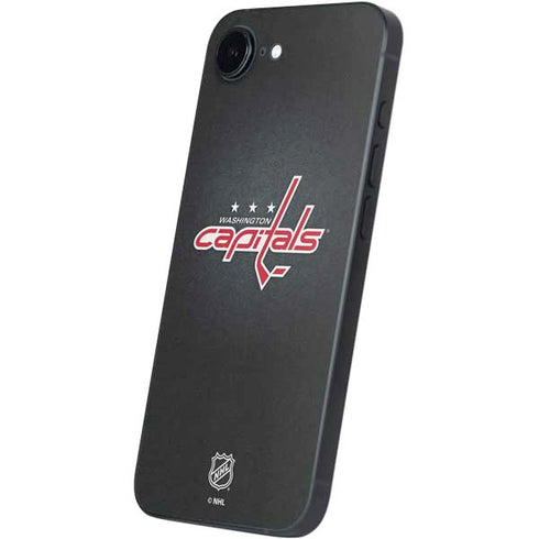 NHL Washington Capitals Black Background iPhone 16e Skin