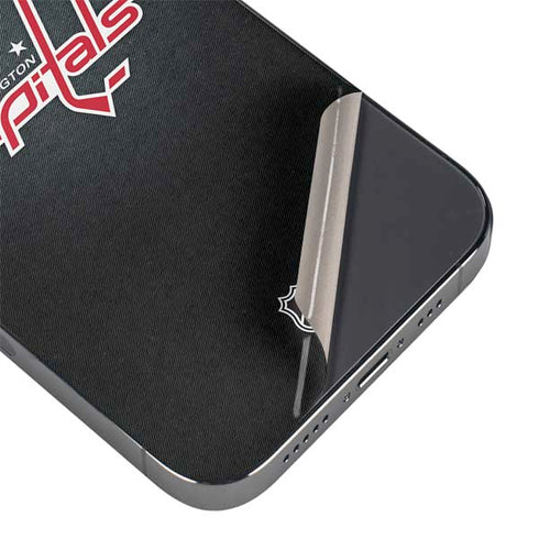NHL Washington Capitals Black Background iPhone 16e Skin