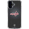 NHL Washington Capitals Black Background iPhone 17 Clear Case