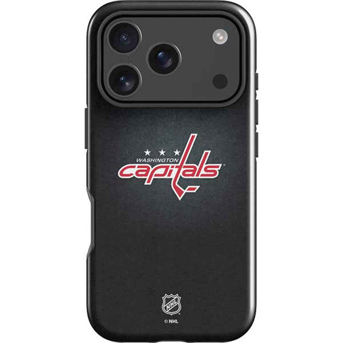 NHL Washington Capitals Black Background iPhone 18 Pro Impact Case