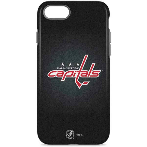 NHL Washington Capitals Black Background iPhone Cases