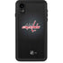 NHL Washington Capitals Black Background iPhone Cases