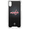 NHL Washington Capitals Black Background iPhone XS Clear Case