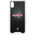 NHL Washington Capitals Black Background iPhone XS Clear Case