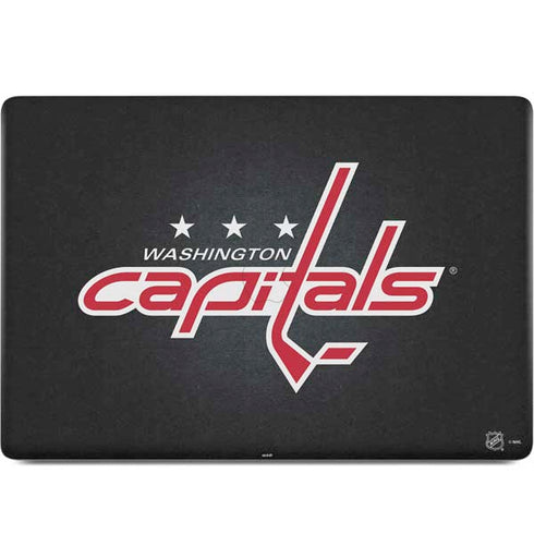 NHL Washington Capitals Black Background MacBook Skins