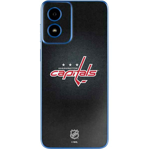 NHL Washington Capitals Black Background Moto G Play 4G (2024) Skin