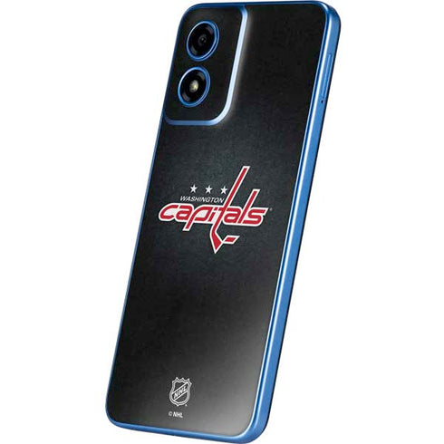 NHL Washington Capitals Black Background Moto G Play 4G (2024) Skin