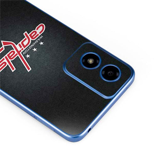 NHL Washington Capitals Black Background Moto G Play 4G (2024) Skin