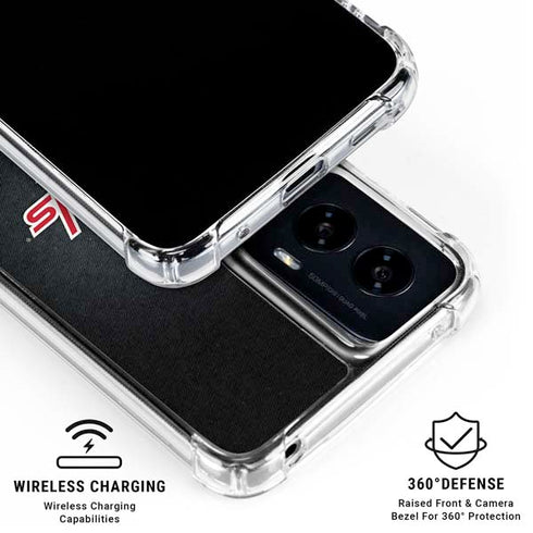 NHL Washington Capitals Black Background Moto G Power 5G (2024) Clear Case