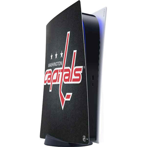 NHL Washington Capitals Black Background PlayStation PS5 Skins