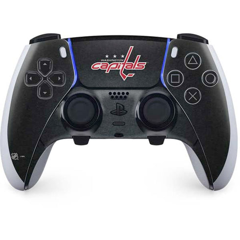 NHL Washington Capitals Black Background PS5 DualSense Edge Pro Controller Skin