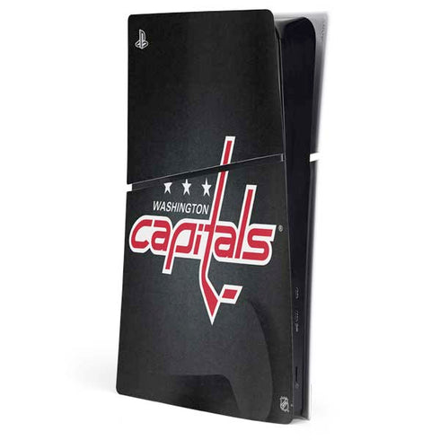 NHL Washington Capitals Black Background PlayStation PS5 Skins