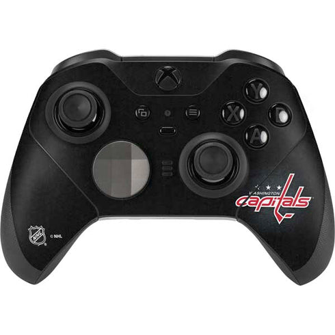 NHL Washington Capitals Black Background Xbox Elite Wireless Controller Series 2 Skin