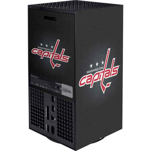 NHL Washington Capitals Black Background Xbox Series X Bundle Skin